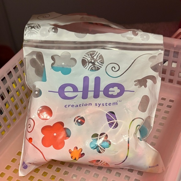 Vintage Other - ☘️ BOGO FREE ☘️ Ello Creation System toys in a bag vintage building set